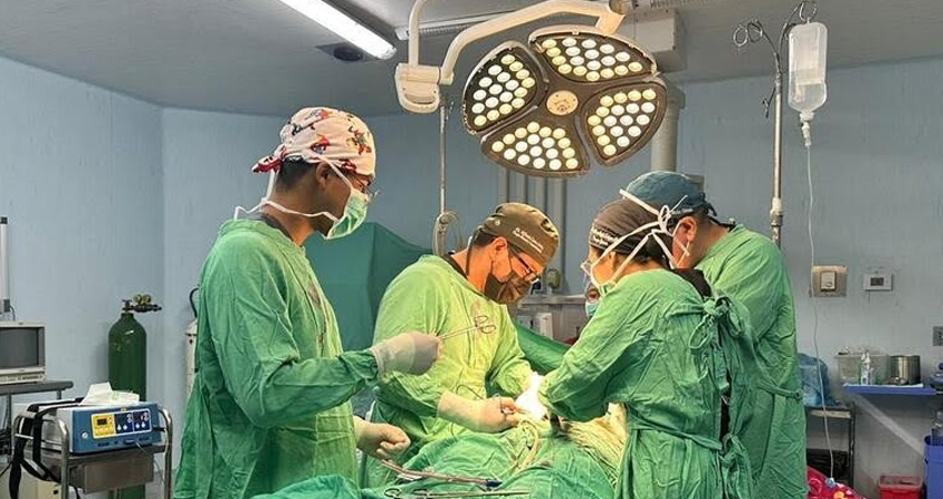 Se espera la asistencia de pacientes que requieran atención médica en especialidades como: cirugía, medicina interna, ortopedia y ginecología.