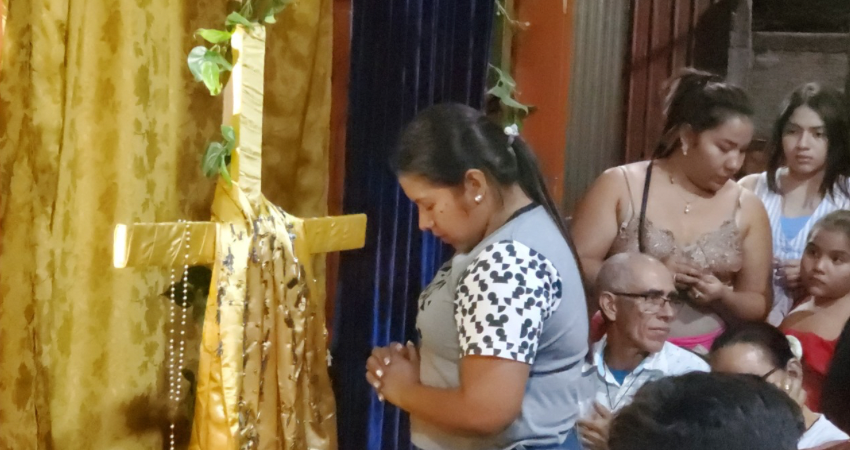 Celebración en honor al Señoe de Esquipulas. Foto: José Enrique Ortega/Radio ABC Stereo