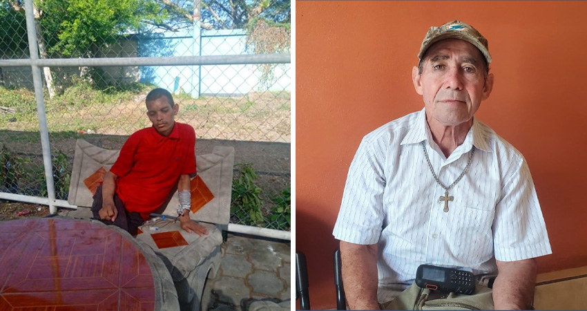 Miguel Ángel Zamora apela por ayuda para su hijo Jonathan José. Foto: José Enrique Ortega/Radio ABC Stere