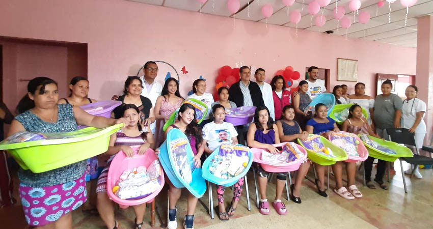 Mujeres albergadas en casas maternas de Estelí. Foto: Cortesía/Radio ABC Stereo