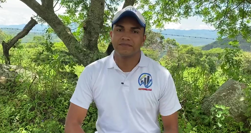 Yelsin José Talavera, de FEYTECSA. Foto: Martha Celia Hernández/Radio ABC Stereo