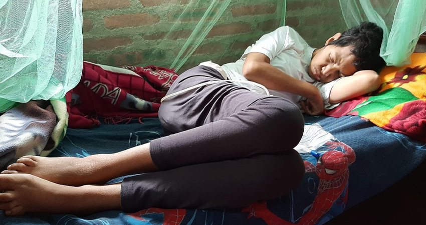 José Noel Cruz perdió varias de sus facultades debido a los tumores. Foto: Famnuel Úbeda/Radio ABC Stereo