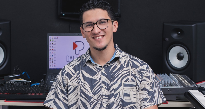 Arling Ruiz, artista cristiano originario de Estelí. Foto: Cortesía/Radio ABC Stereo