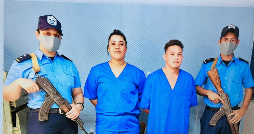 Las autoridades incautaron la droga durante un operativo en el barrio Nicarao, de Ocotal.