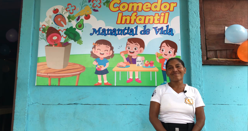 Sueño cumplido: Inauguran comedor infantil