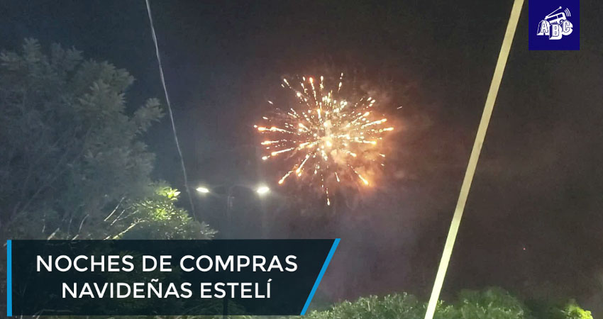 Noches de compras navideñas en Estelí