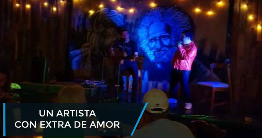 Un artista con extra de amor