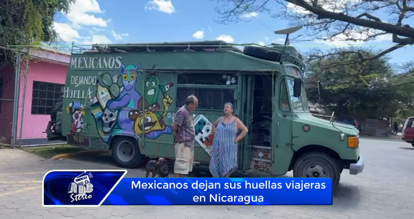 Mexicanos dejan sus huellas viajeras en Nicaragua