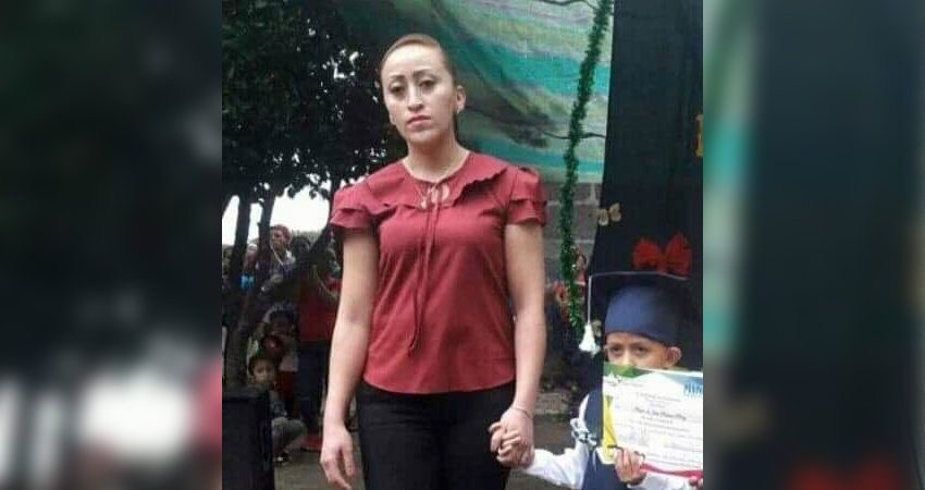 La joven es madre de menores. Foto: Cortesía La joven es madre de menores. Foto: Cortesía