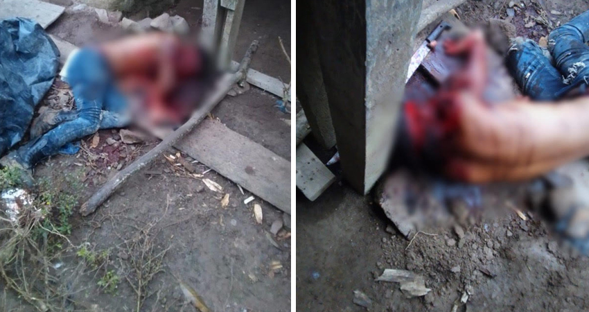 El cuerpo de Elvin Cruz fue encontrado enterrado. Foto: Cortesía El cuerpo de Elvin Cruz fue encontrado enterrado. Foto: Cortesía