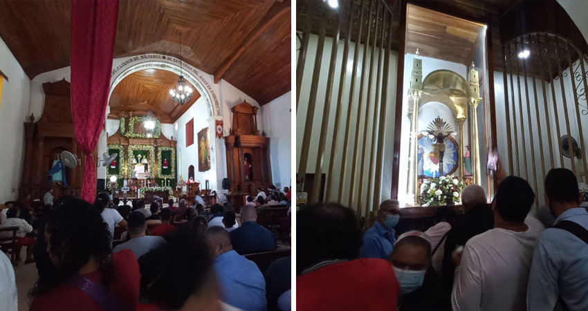 Gran parte de los promesantes llega a pie hasta el santuario. Foto: Famnuel Úbeda/Radio ABC Stereo Gran parte de los promesantes llega a pie hasta el santuario. Foto: Famnuel Úbeda/Radio ABC Stereo