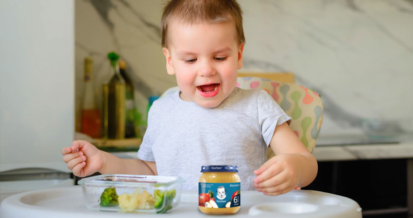 Gerber ofrece un portafolio de productos elaborados a base de 100% frutas orgánicas. Foto: Nestlé Nicaragua