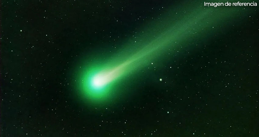 El cometa tiene un diámetro estimado de 1 kilómetro. Imagen de referencia El cometa tiene un diámetro estimado de 1 kilómetro. Imagen de referencia
