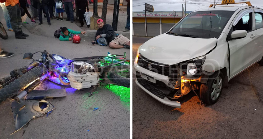 Los lesionados fueron trasladados al hospital San Juan de Dios. Foto: Rosa Angélica Reyes/Radio ABC Stereo