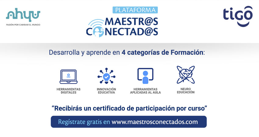 Tigo impulsa la capacitación de docentes en herramientas para la enseñanza en línea
