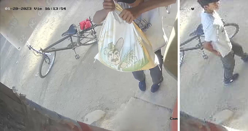 Las cámaras del negocio captaron lo sucedido. Foto: Cortesía/Radio ABC Stereo