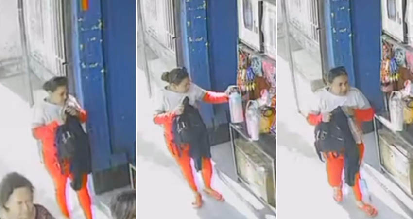 Piden la colaboración de la población para identificar a la autora del robo. Foto: Cortesía/Radio ABC Stereo Piden la colaboración de la población para identificar a la autora del robo. Foto: Cortesía/Radio ABC Stereo