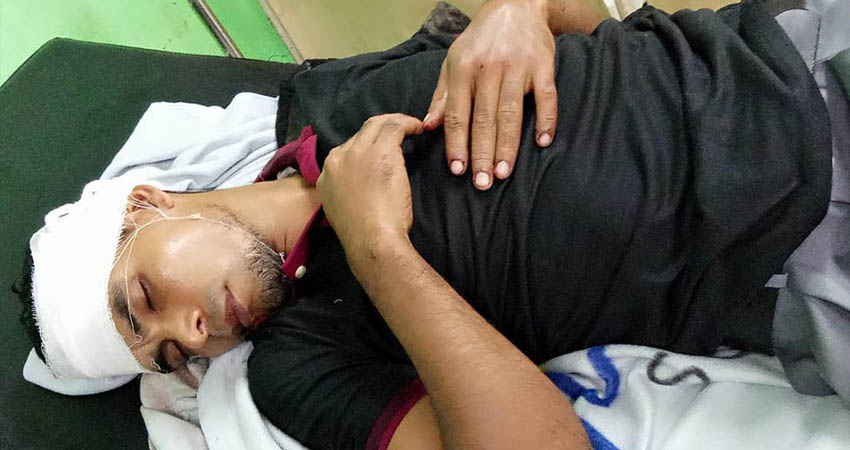 Múltiples lesionados en percance vial. Foto: Cortesía/Radio ABC Stereo Múltiples lesionados en percance vial. Foto: Cortesía/Radio ABC Stereo