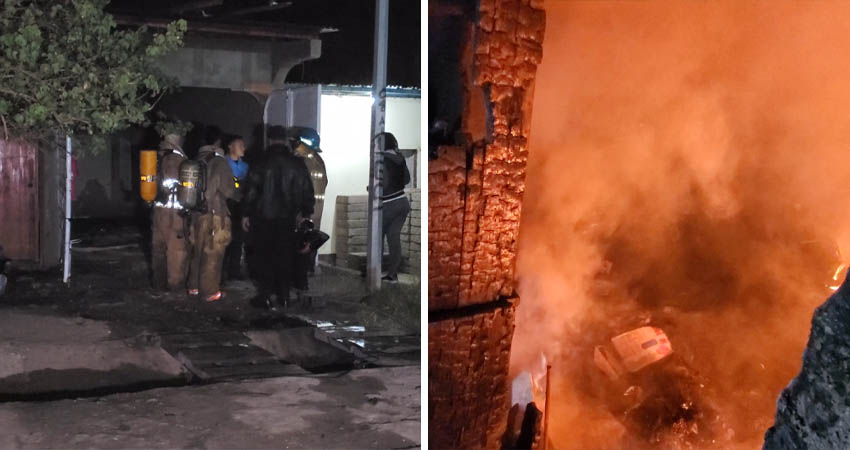 Incendio destruyó vivienda en barrio Nuevo Amanecer. Foto: José Enrique Ortega/Radio ABC Stereo Incendio destruyó vivienda en barrio Nuevo Amanecer. Foto: José Enrique Ortega/Radio ABC Stereo