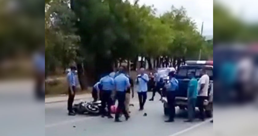 Adolescente gravemente lesionado tras sufrir accidente. Foto: Cortesía/Radio ABC Stereo