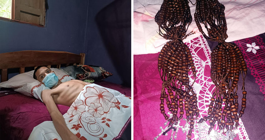 Douglas Cano no pierde la esperanza de caminar de nuevo. Foto: Denis García Douglas Cano no pierde la esperanza de caminar de nuevo. Foto: Denis García