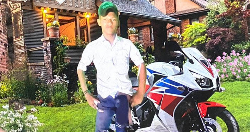 El padre del joven solicita cualquier ayuda posible para localizar a su hijo. Foto: Alba Nubia Lira/Radio ABC Stereo