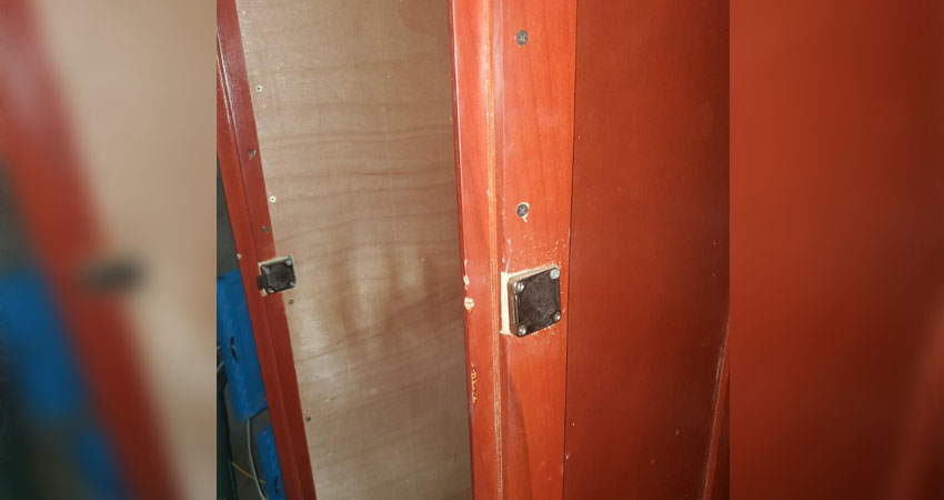 El ladrón aprovechó cuando el adulto mayor se distrajo y forzó la cerradura del ropero. Foto: Cortesía/Radio ABC Stereo