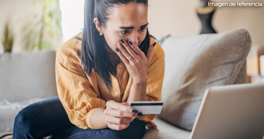 La afectada hizo un llamado a la población para tener cuidado con este tipo de estafas. Imagen de referencia