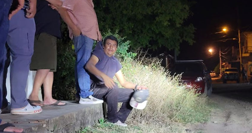 El hombre fue entregado a las autoridades. Foto: Cortesía/Radio ABC Stereo