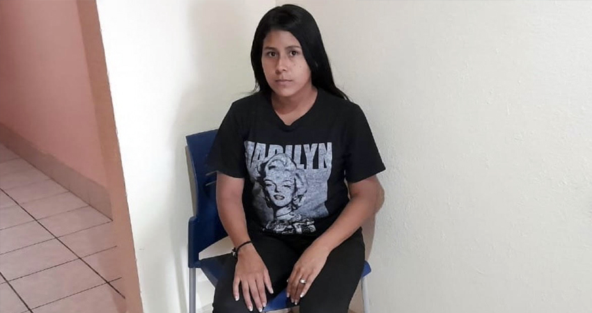 Después de 12 días desparecida, la joven llegó el viernes a Estelí. Foto: Alba Nubia Lira/Radio ABC Stereo