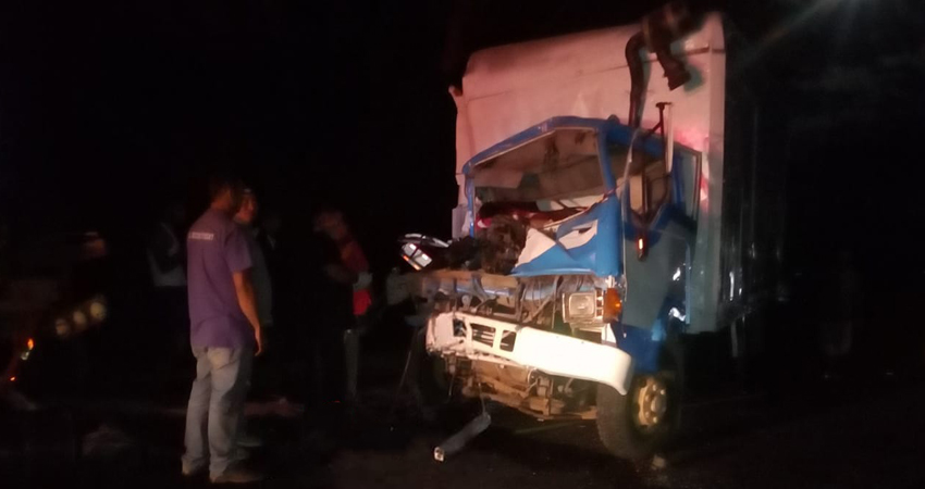 El accidente dejó perdidas humanas y materiales. Foto: Cortesía/Radio ABC Stereo