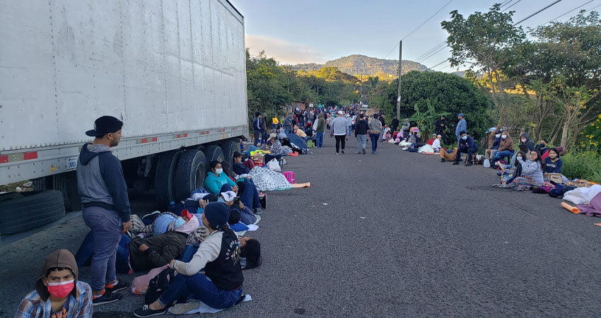 El año pasado hubo miles de nicas vacunándose en Honduras. Foto: José Enrique Ortega/Radio ABC Stereo