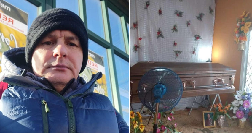 El pasado sábado llegó el cuerpo del segoviano a su natal Jalapa. Foto Cortesía/Radio ABC Stereo