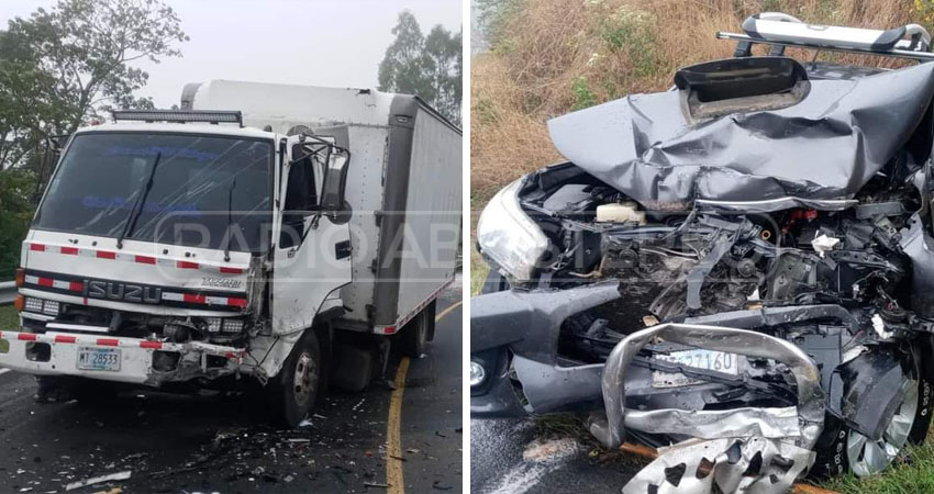 Los lesionados fueron trasladados al Hospital César Amador Molina. Foto: Cortesía/Radio ABC Stereo Los lesionados fueron trasladados al Hospital César Amador Molina. Foto: Cortesía/Radio ABC Stereo