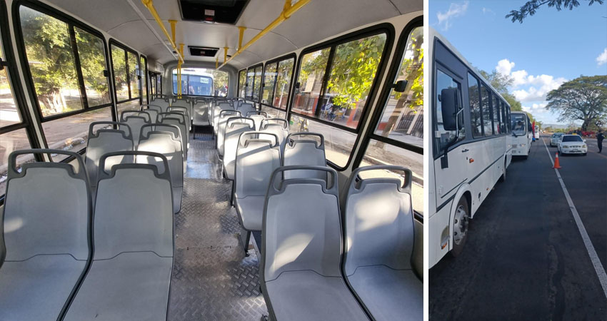 Esta primera entrega fue de 10 unidades y quedan pendientes 22. Foto: Rosa Angélica Reyes/Radio ABC Stereo