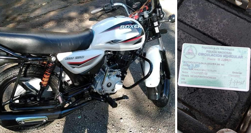 La motocicleta está valorada en mil 700 dólares. Foto: Cortesía/Radio ABC Stereo La motocicleta está valorada en mil 700 dólares. Foto: Cortesía/Radio ABC Stereo