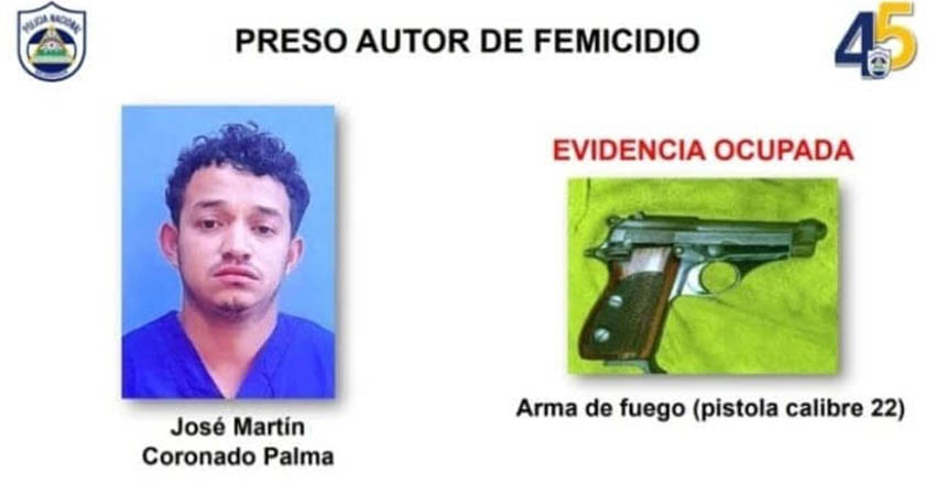 José Martín Coronado Palma, acusado de feminicidio. Foto: Cortesía/Radio ABC Stereo