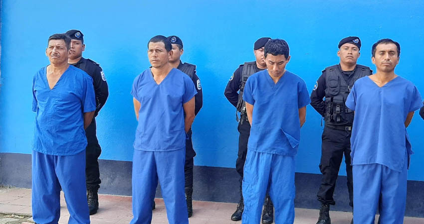 Detenidos en Estelí acusados de diferentes delitos. Foto: Cortesía/Radio ABC Stereo Detenidos en Estelí acusados de diferentes delitos. Foto: Cortesía/Radio ABC Stereo