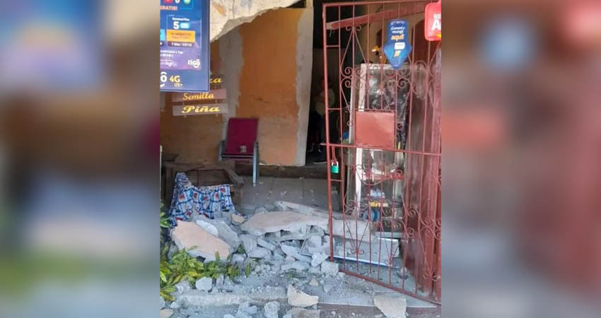 Cuantiosos daños materiales en accidente de tránsito. Foto: Cortesía/Radio ABC Stereo