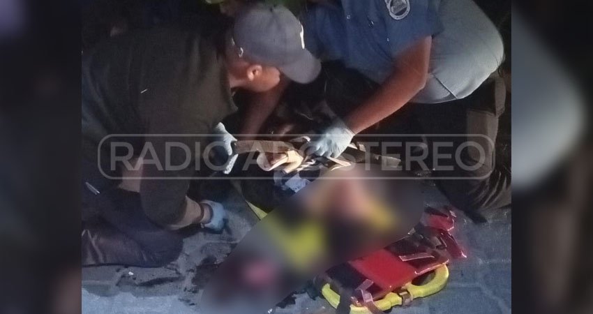 Ciclista adolescente impactó a ciclista. Foto: Cortesía/Radio ABC Stereo Ciclista adolescente impactó a ciclista. Foto: Cortesía/Radio ABC Stereo