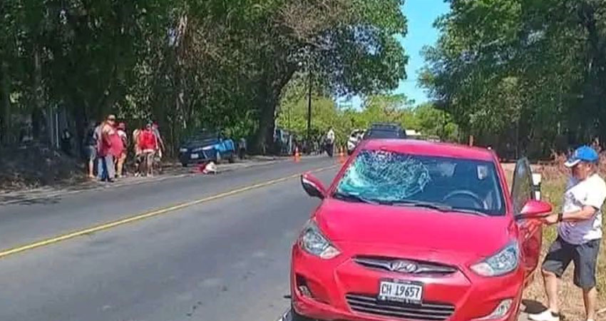 Fatal accidente en Telica, León. Foto: Cortesía/Radio ABC Stereo Fatal accidente en Telica, León. Foto: Cortesía/Radio ABC Stereo