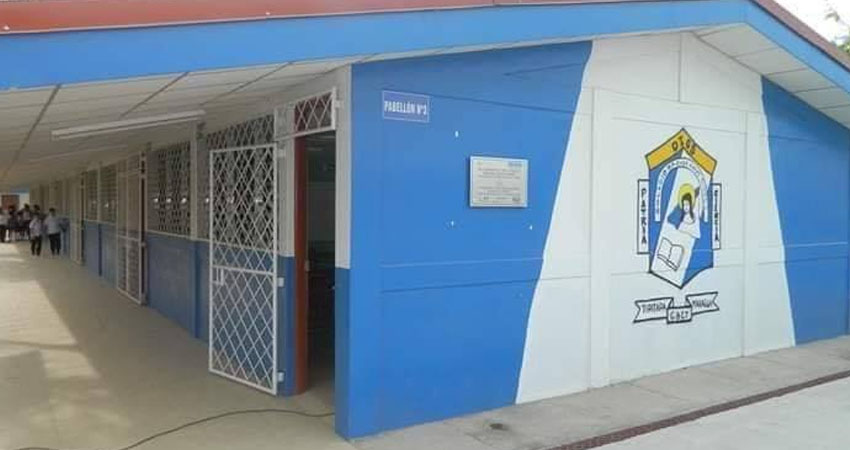 Colegio Brenda Cano de Tipitapa, Managua. Foto: Cortesía/Radio ABC Stereo Colegio Brenda Cano de Tipitapa, Managua. Foto: Cortesía/Radio ABC Stereo