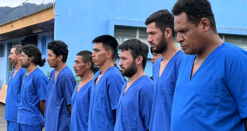 9 detenidos en Jinotega. Foto: Cortesía/Radio ABC Stereo 9 detenidos en Jinotega. Foto: Cortesía/Radio ABC Stereo