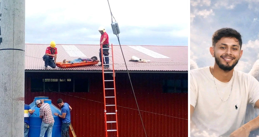 Oliver Antonio Jirón murió en el lugar. Foto: Cortesía