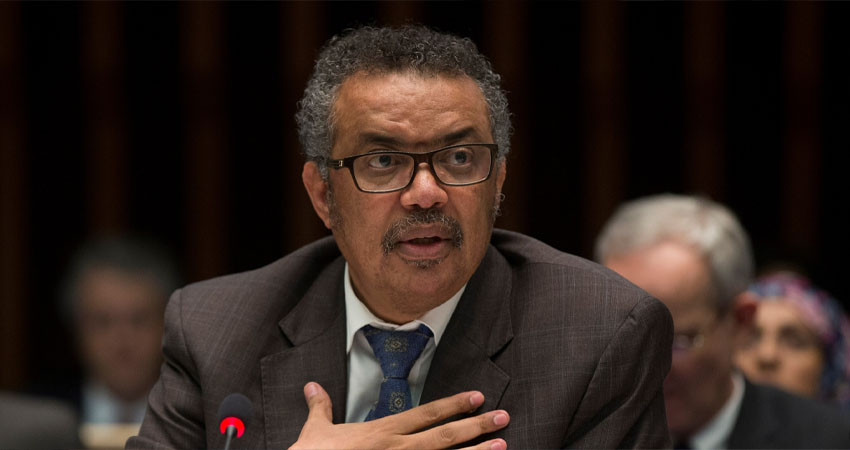 Tedros Adhanom Ghebreyesus, director general de la OMS. Foto: Cortesía. Tedros Adhanom Ghebreyesus, director general de la OMS. Foto: Cortesía.