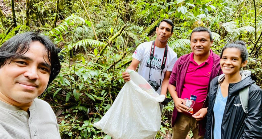 El grupo está comprometido con la conservación de la naturaleza. Foto: Cortesía