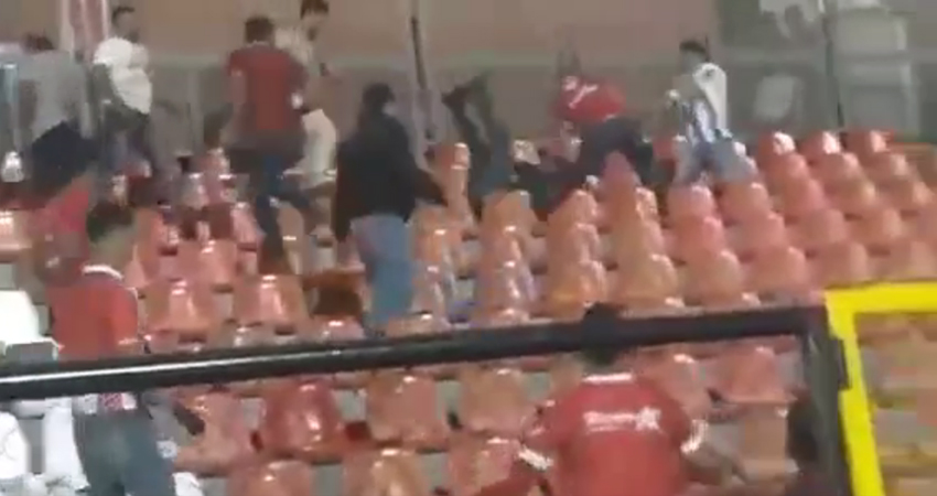 Los hechos ocurrieron el sábado. Foto: Captura de pantalla Los hechos ocurrieron el sábado. Foto: Captura de pantalla