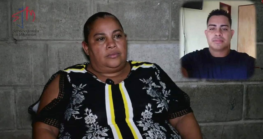 Doña Sandra no pierde las esperanzas de encontrar a su hijo. Foto: Servicio Jesuita a Migrantes Doña Sandra no pierde las esperanzas de encontrar a su hijo. Foto: Servicio Jesuita a Migrantes
