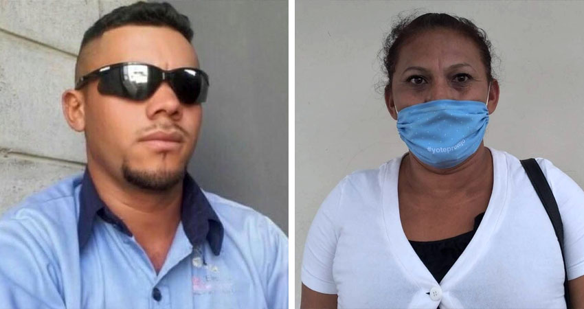 A la izquierda: Julio César Cruz, que en paz descanse. A la derecha: Ana Patricia Garmendia, pide justicia. A la izquierda: Julio César Cruz, que en paz descanse. A la derecha: Ana Patricia Garmendia, pide justicia.