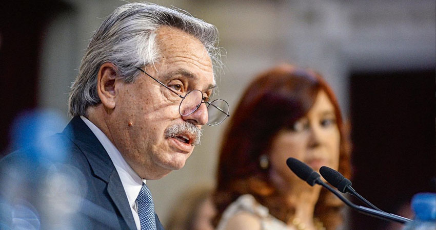 Alberto Fernández, presidente de Argentina. Foto: Cortesía. Alberto Fernández, presidente de Argentina. Foto: Cortesía.